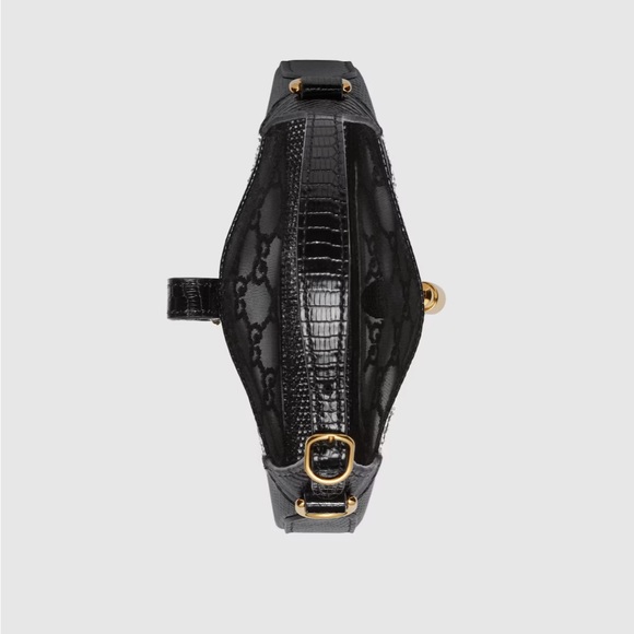 SOLD LIMITED LIZARD GUCCI CRYSTAL GG JACKIE 1961 - Picture 16 of 16